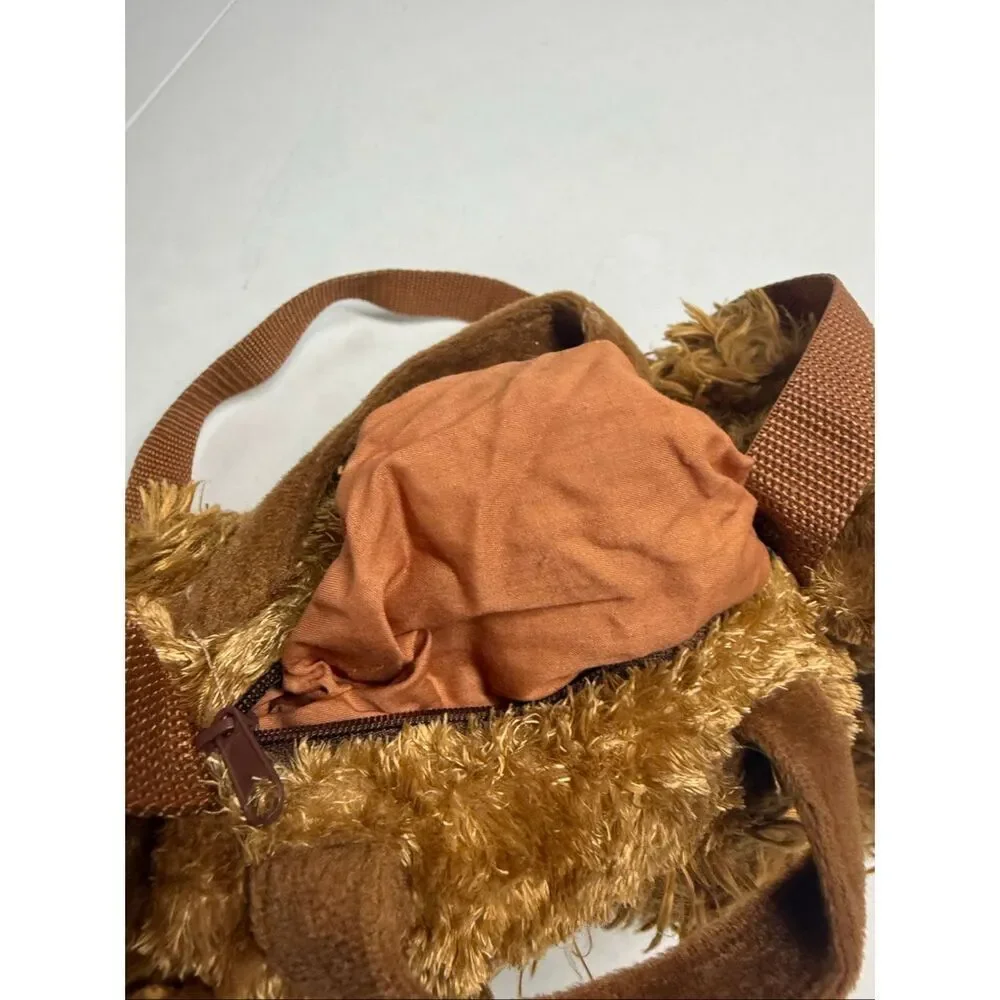 Unipak Brown Plush Dog Bag